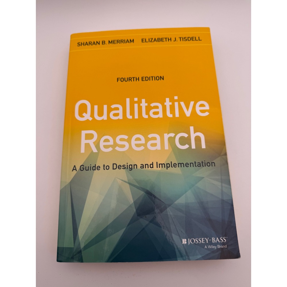 Qualitative Research Guide Design Implementation 4th Ed Merriam Tisdell K039